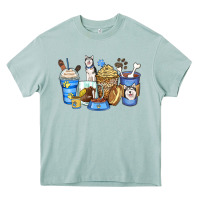 Arona siberian husky coffee cups Heavy Core Tee - Zillion Design Studio