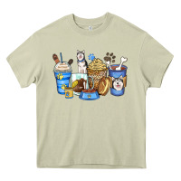 Mossy siberian husky coffee cups Heavy Core Tee - Zillion Design Studio