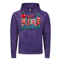 Cloud Purple little miss preschool Vintage Hoodie - AdoDesignShop