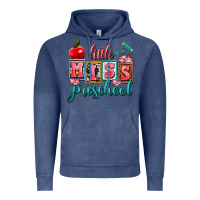 Vintage Denim little miss preschool Vintage Hoodie - AdoDesignShop