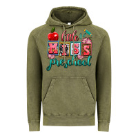 Vintage Olive little miss preschool Vintage Hoodie - AdoDesignShop