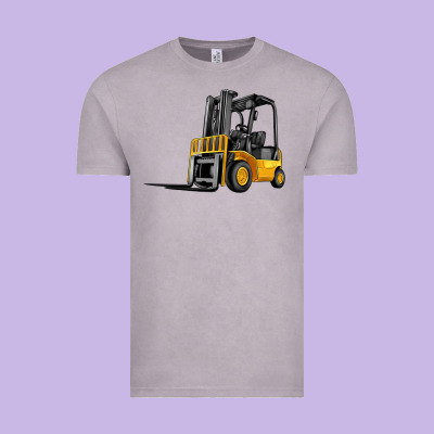 Forklift Vintage Tee Designed By Artiststas