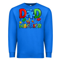 True Royal dad of a warrior Premium Sweatshirt - Artiststas