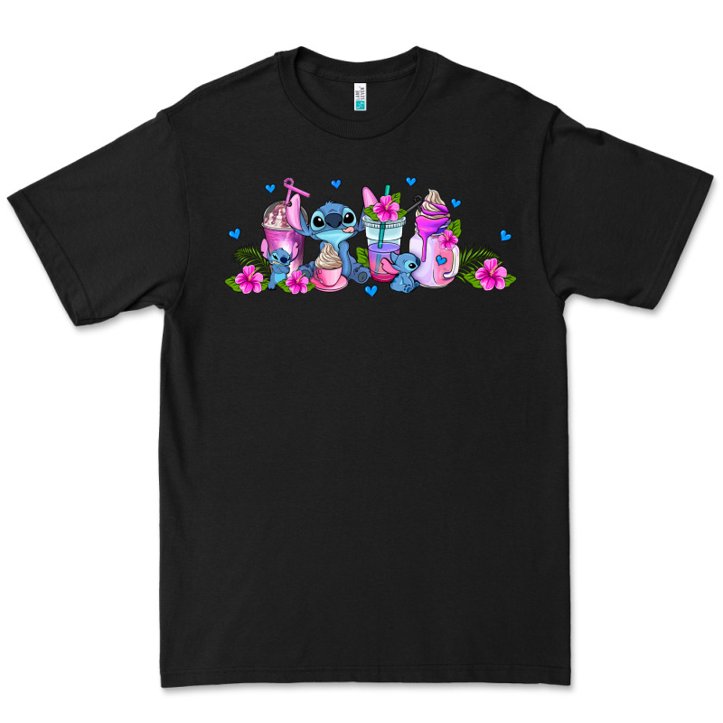 Stitch Coffee Cups Libbey Glass Premium Tee by AdoDesignShop | Teevron