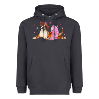 Boxer Dog With Tutu Heavyweight Hoodie | Teevron