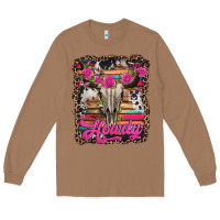 Toasted Coconut howdy valentine's day bull skull Long Sleeve Tee - Jasminsmagicworld