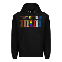 Black Togetherwerise Premium Hoodie - Bettercallsaul