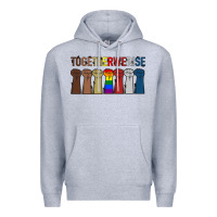 Heather Grey Togetherwerise Premium Hoodie - Bettercallsaul