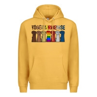 Mustard Togetherwerise Premium Hoodie - Bettercallsaul