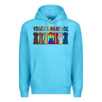 Ocean Blue Togetherwerise Premium Hoodie - Bettercallsaul