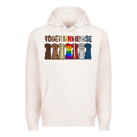 Pale Pink Togetherwerise Premium Hoodie - Bettercallsaul