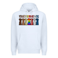 White Togetherwerise Premium Hoodie - Bettercallsaul