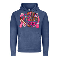 Vintage Denim breast cancer go fight cure football Vintage Hoodie - JahusDesignShop