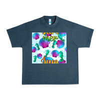 Midnight Navy seahorse and sea shell seamless pattern Urban Heavy Tee - BundleAndBundleShop