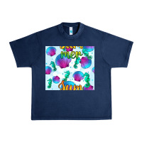 Navy seahorse and sea shell seamless pattern Urban Heavy Tee - BundleAndBundleShop