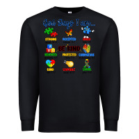 Black god says i am autism Premium Sweatshirt - Artiststas