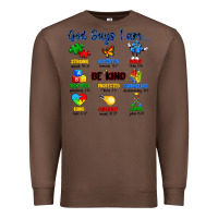 Chestnut god says i am autism Premium Sweatshirt - Artiststas