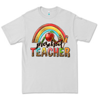 Dove Grey preschool teacher Premium Tee - texasbilliewilder