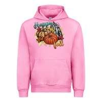 Fuchsia Pink happy fall Urban Hoodie - CowGirlArtShop