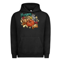 Pigment Black happy fall Urban Hoodie - CowGirlArtShop