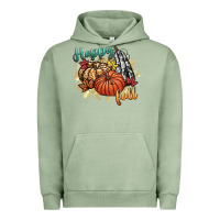 Pigment Oil Green happy fall Urban Hoodie - CowGirlArtShop