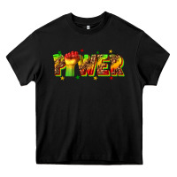 Black power juneteenth Heavy Core Tee - texasbilliewilder