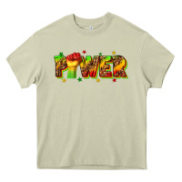 Mossy power juneteenth Heavy Core Tee - texasbilliewilder