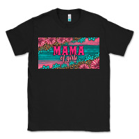 Black pink roses mama of girls license plate Classic Tee - Artiststas