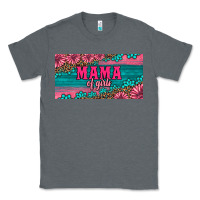 Charcoal Heather pink roses mama of girls license plate Classic Tee - Artiststas