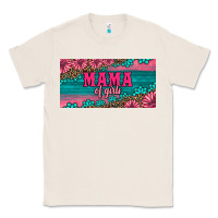 Natural pink roses mama of girls license plate Classic Tee - Artiststas