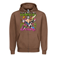 Chestnut western rodeo cowgirl dreams Zipper Hoodie - NancyCooperArtShop