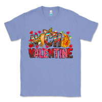 Colony Blue Nach Valentine Classic Tee - CowhideDigitalArt