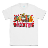 White Nach Valentine Classic Tee - CowhideDigitalArt