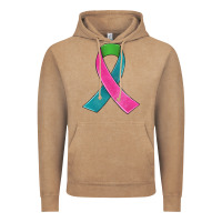 Vintage Coffee metastatic breast cancer ribbon Vintage Hoodie - JahusDesignShop