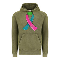 Vintage Olive metastatic breast cancer ribbon Vintage Hoodie - JahusDesignShop