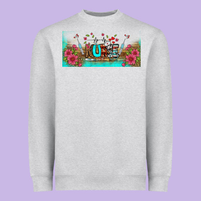 Western Nurse Libbey Glass Heavyweight Sweatshirt Designed By Bundleandbundleshop