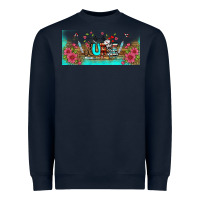 Navy western nurse libbey glass Heavyweight Sweatshirt - BundleAndBundleShop