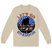 Mushroom let's go brandon bigfoot Long Sleeve Tee - Jasminsmagicworld