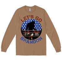 Toasted Coconut let's go brandon bigfoot Long Sleeve Tee - Jasminsmagicworld
