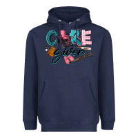 Navy Caregiver Heavyweight Hoodie - LillyAllenDesigns