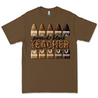 Cacao proud black teacher Premium Tee - texasbilliewilder