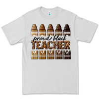 Dove Grey proud black teacher Premium Tee - texasbilliewilder