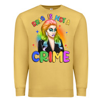 Antique Gold drag is not a crime Premium Sweatshirt - Artiststas