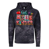 Cloud Black little miss kinder Vintage Hoodie - AdoDesignShop