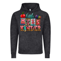 Vintage Black little miss kinder Vintage Hoodie - AdoDesignShop