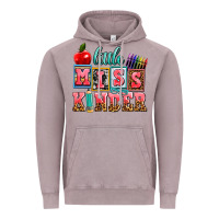 Vintage Zinc little miss kinder Vintage Hoodie - AdoDesignShop