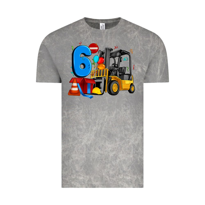 Forklift Birthday Six Vintage Tee by Artiststas | Teevron