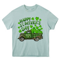 Arona Happy st. patrick's day shamrock farm truck Heavy Core Tee - RanaPortraitStore
