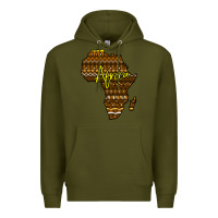 Army Green Africa Premium Hoodie - Bettercallsaul