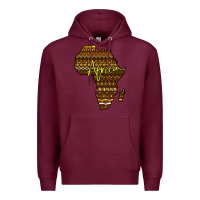Burgundy Africa Premium Hoodie - Bettercallsaul